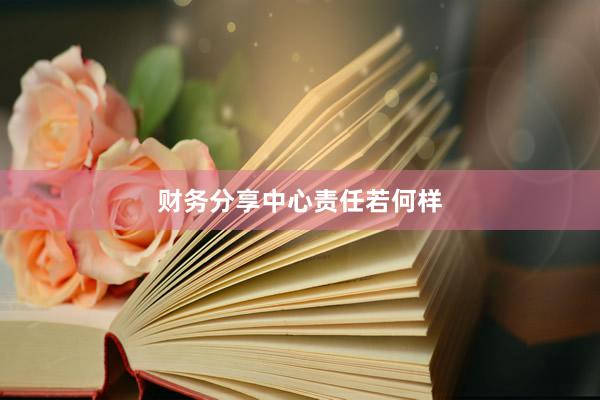 财务分享中心责任若何样